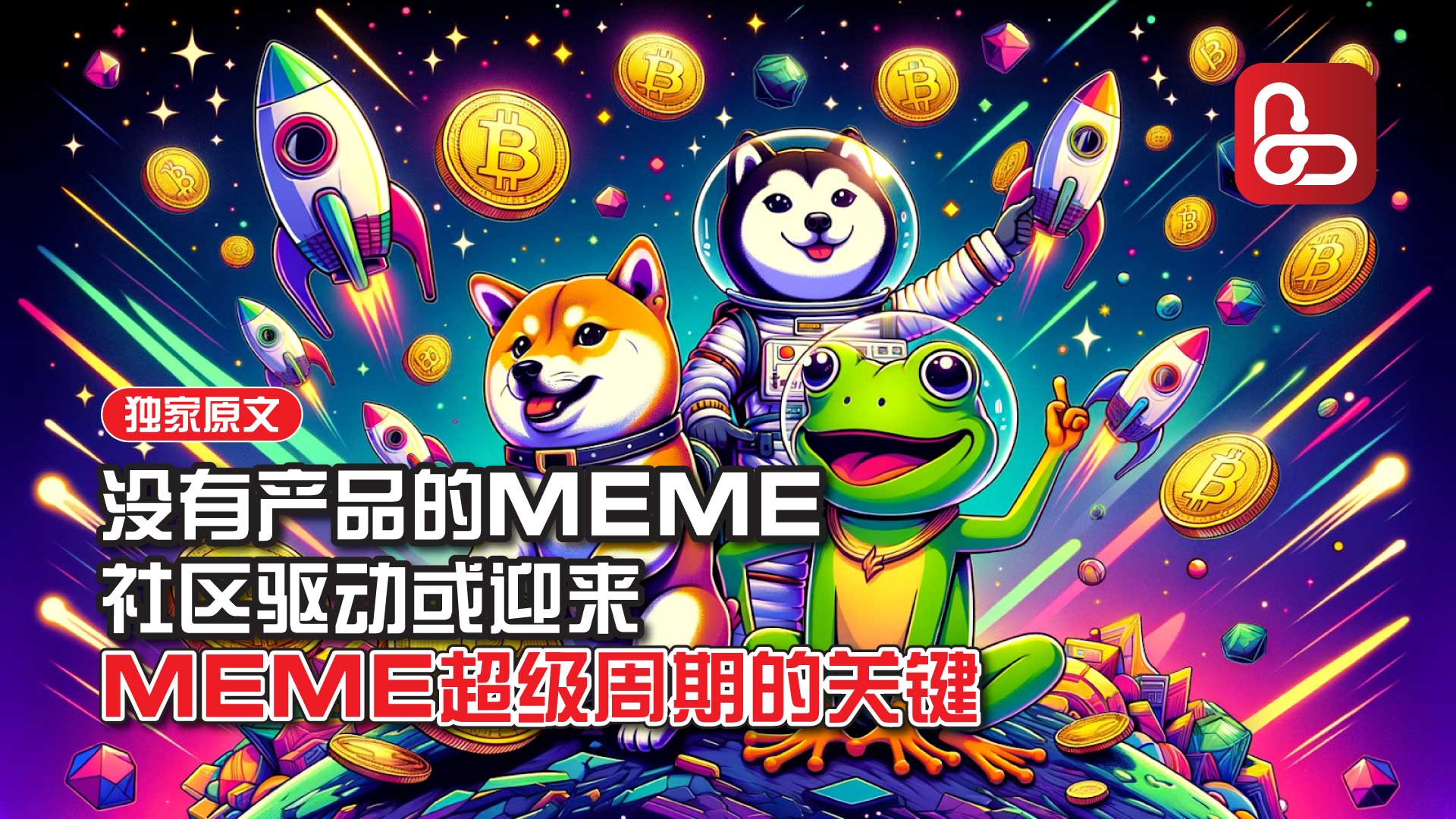 没有产品的MEME，社区驱动或迎来MEME超级周期的关键